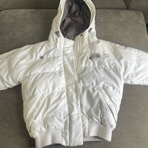 North Face cropped puffer jacket
